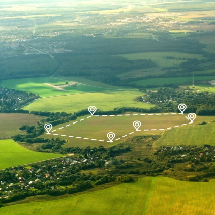 6 rpecision Mapping to track farm boundries without field visits